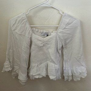 White Off Shoulder Blouse